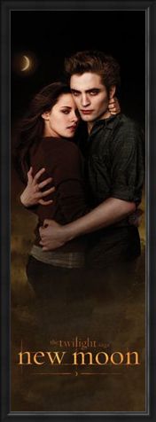 Framed Framed Edward and Bella in the Woods - Edward Cullen and Bella Swann in Twilight;New Moon
