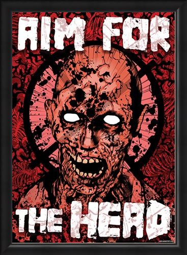 Framed Framed Aim For The Head - Zombie Apocalypse