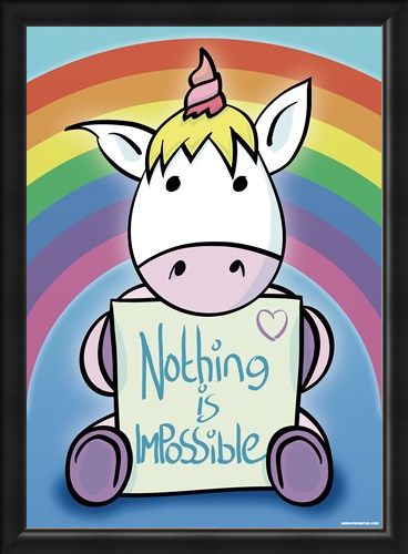 Framed Framed Dream Big - Nothing Is Impossible