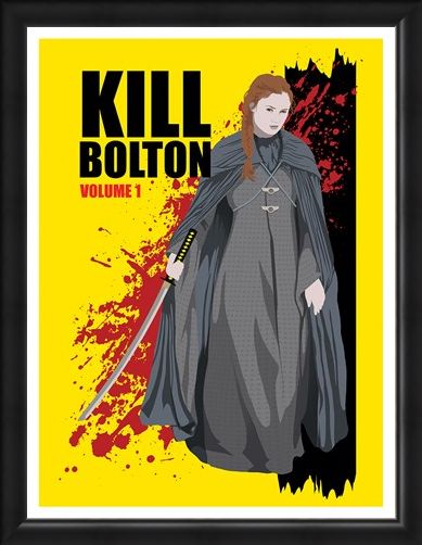 Framed Framed Sansa Stark's Revenge - Kill Bolton