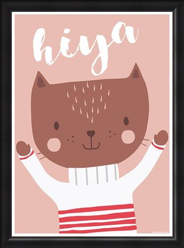 Framed Framed A Fabulous Feline - Hiya!
