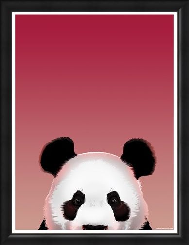 Framed Framed Pop Up Panda - Inquisitive Creatures