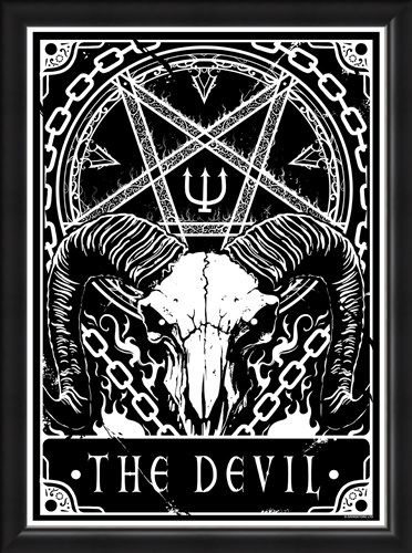 Framed Framed The Devil - Deadly Tarot