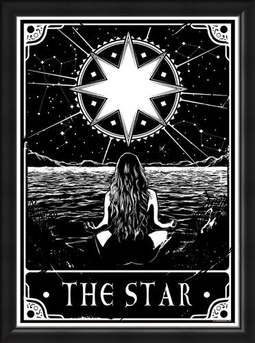 Framed Framed The Star - Deadly Tarot