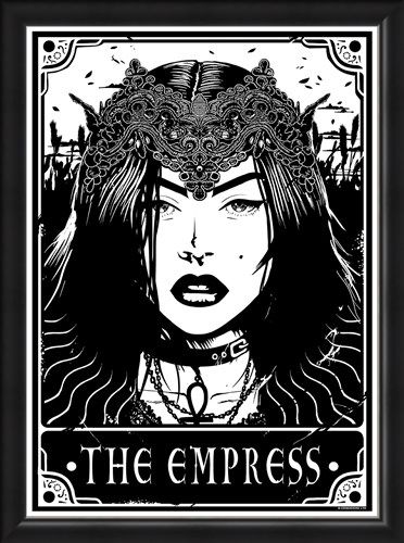 Framed Framed The Empress - Deadly Tarot