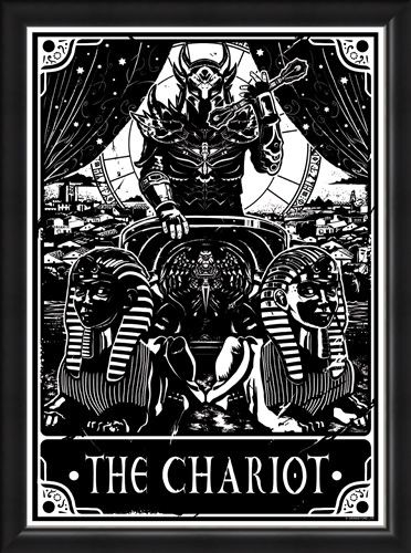 Framed Framed The Chariot - Deadly Tarot