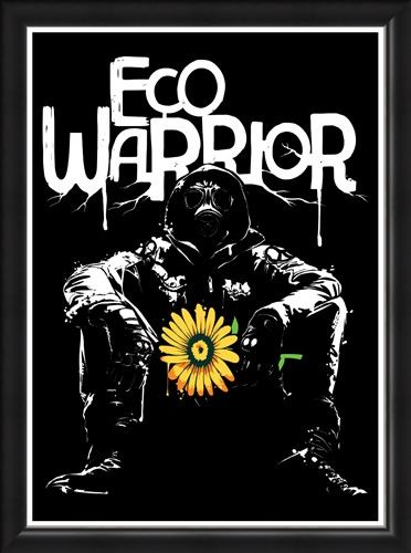 Framed Framed Eco Warrior - Extinction Rebellion