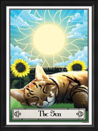 Framed Framed The Sun - Deadly Tarot Felis