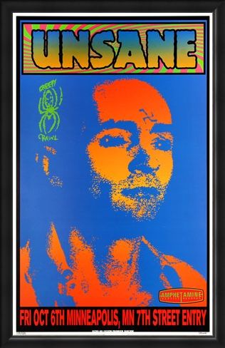 Framed Framed Unsane - Frank Kozik
