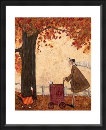 Framed Framed Following The Pumpkin - Sam Toft