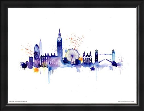 Framed Framed London Skyline - Summer Thornton