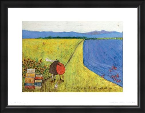 Framed Framed I Would Walk To The End Of The World With You - Sam Toft