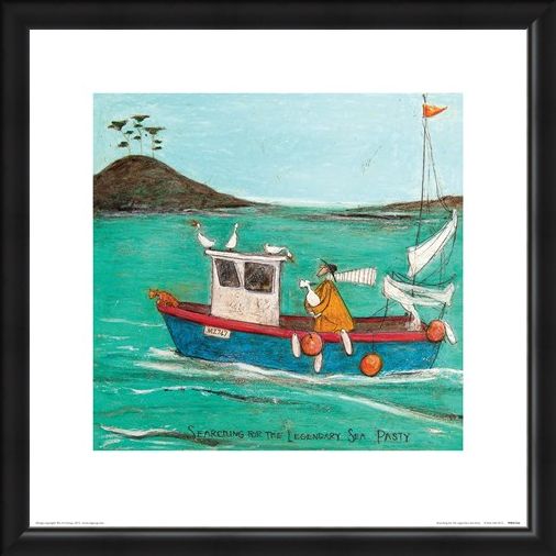 Framed Framed Searching For The Legendary Sea Pasty - Sam Toft