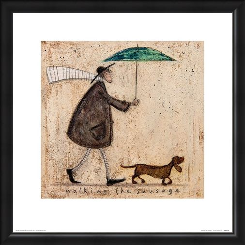 Framed Framed Walking The Sausage - Sam Toft