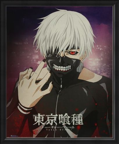 Framed Framed Kaneki Portrait - Tokyo Ghoul