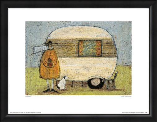 Framed Framed Home From Home - Sam Toft