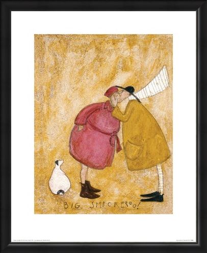 Framed Framed Big Smackeroo! - Sam Toft