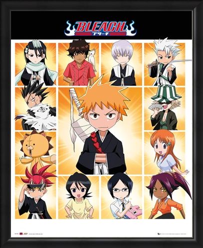 Framed Framed Chibi Characters - Bleach