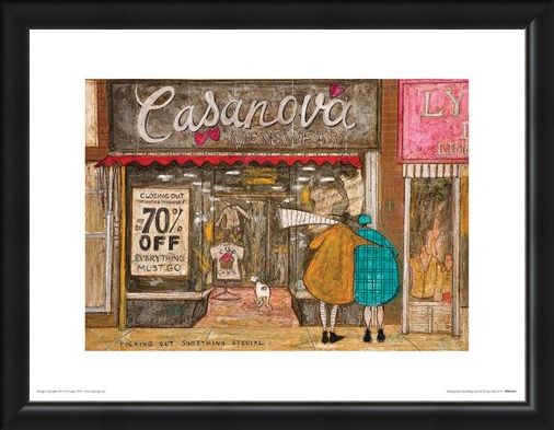 Framed Framed Picking Out Something Special - Sam Toft
