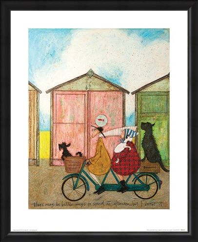 Framed Framed There may be Better Ways to Spend an Afternoon - Sam Toft