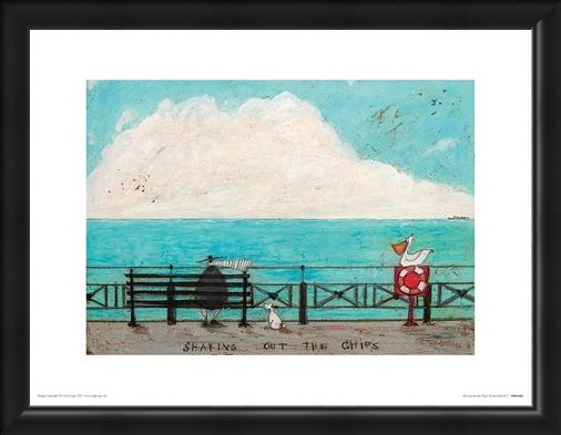 Framed Framed Sharing Out The Chips - Sam Toft
