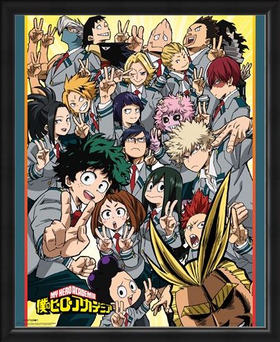 Framed Framed School Compilation - My Hero Academia