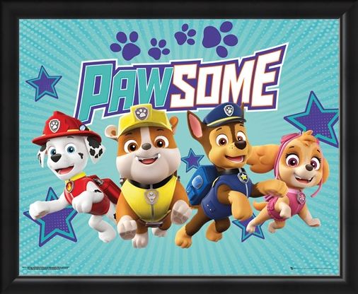 Framed Framed Pawsome - Paw Patrol