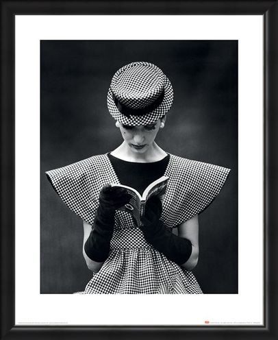 Framed Framed Wide Shoulder Fashion 1959 - Time Life