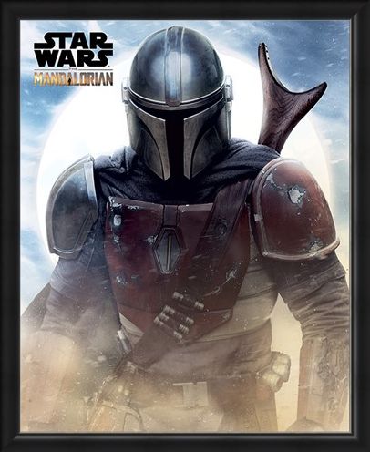 Framed Framed Sand - Star Wars: The Mandalorian