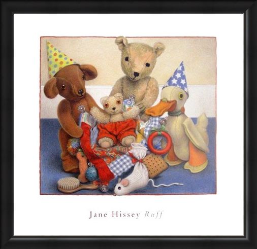 Framed Framed Party Hats - Jane Hissey