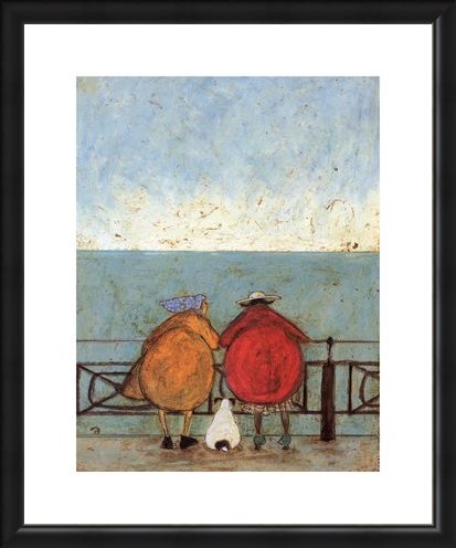 Framed Framed Doris Earwigging - Sam Toft