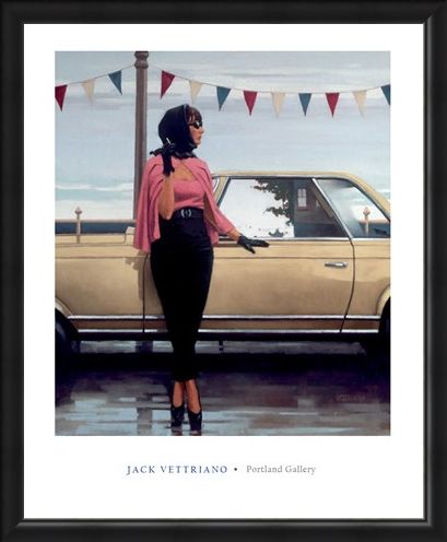 Framed Framed Suddenly One Summer - Jack Vettriano