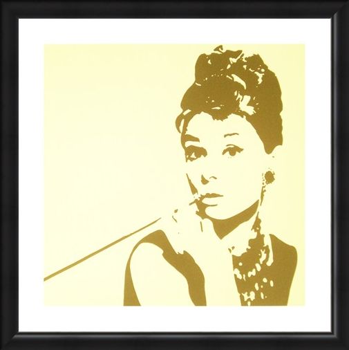 Framed Framed Audrey Hepburn - Phil Handsley