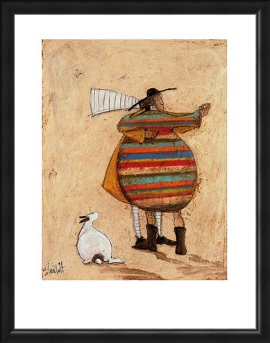 Framed Framed Dancing Cheek to Cheeky - Sam Toft