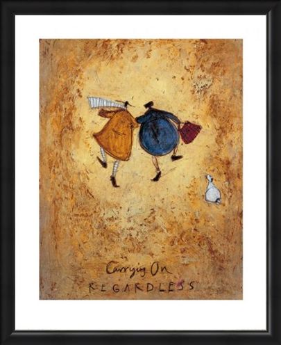 Framed Framed Carrying On Regardless - Sam Toft