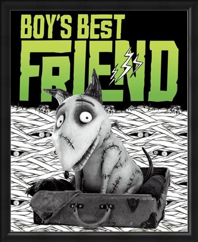 Framed Framed Boy's Best Friend - Tim Burton's Frankenweenie