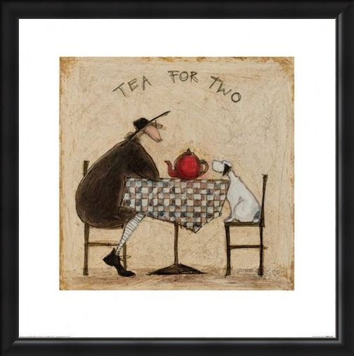 Framed Framed Tea for Two - Sam Toft