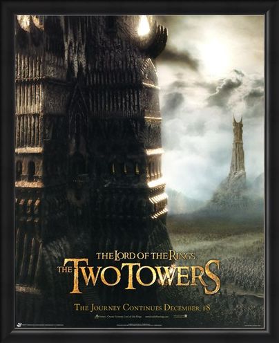 Framed Framed The Two Towers - Lord of the Rings