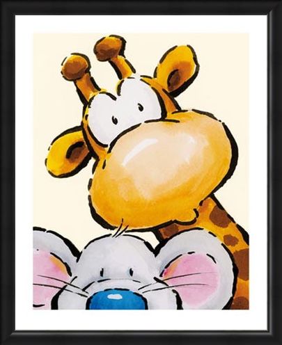 Framed Framed Funny Friends I - Jean Paul