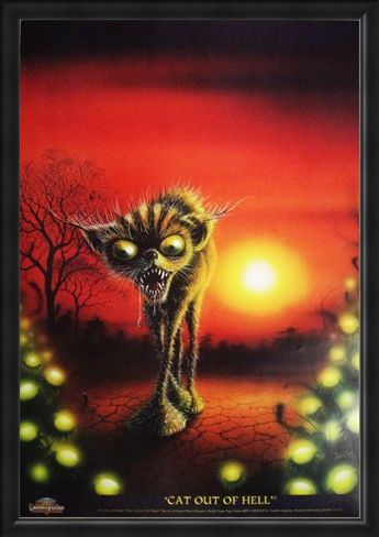 Framed Framed Cat Out of Hell - Danny Flynn