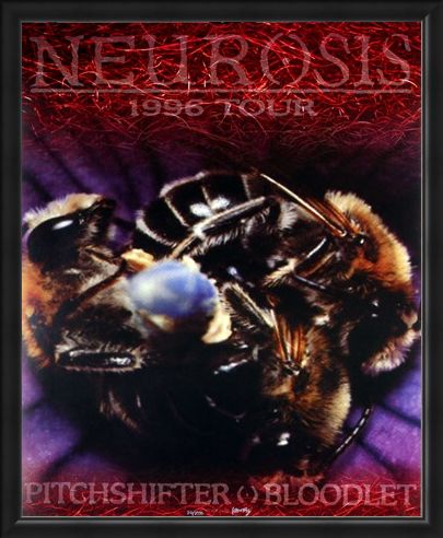 Framed Framed Neurosis 1996 Tour - Frank Kozik