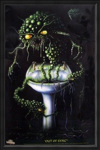 Framed Framed Out of Sync - The Art of Danny Flynn