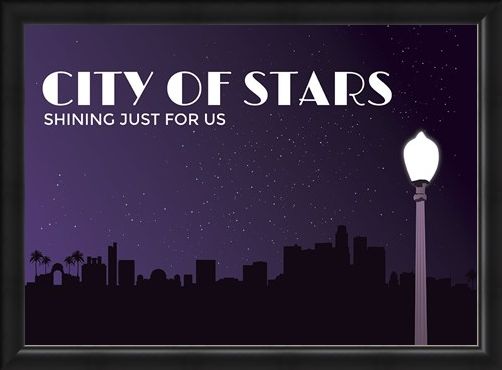 Framed Framed Shining Just For Us - City of Stars