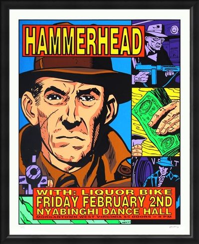 Framed Framed Hammerhead - Frank Kozik