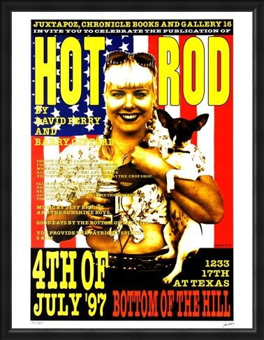Framed Framed Hot Rod - Frank Kozik