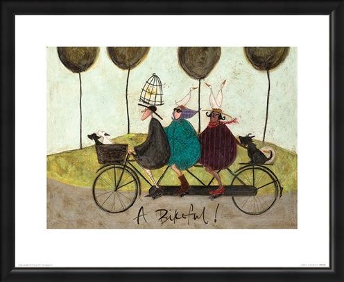 Framed Framed A Bikeful! - Sam Toft