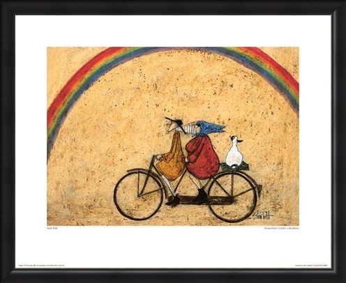 Framed Framed Somewhere Under A Rainbow - Sam Toft