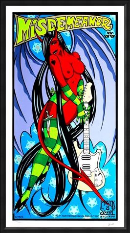 Framed Framed Misdemeanor - Frank Kozik