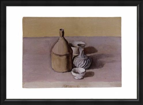 Framed Framed Flagon - Giorgio Morandi