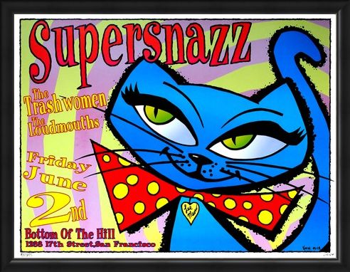 Framed Framed Supersnazz - Frank Kozik